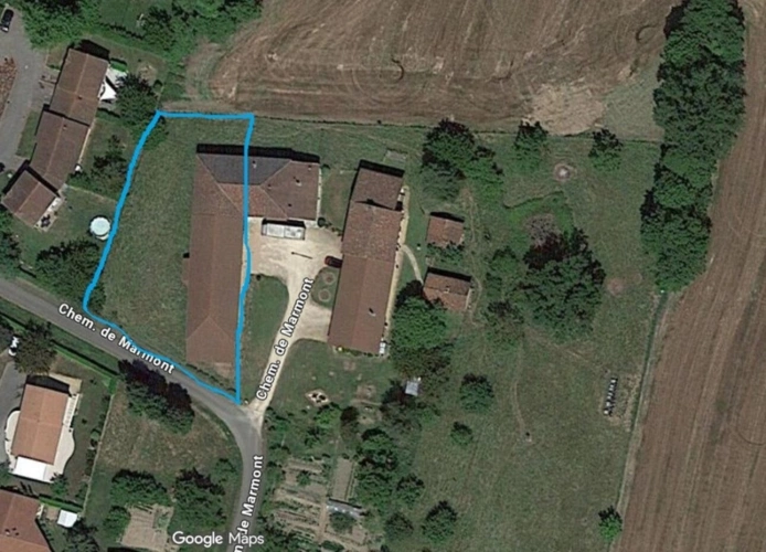 Photos 3 - Touristique - Bâtisse à vendre 5 pièces + abris proche de MEZERIAT (01) terrain 1320m² constructible