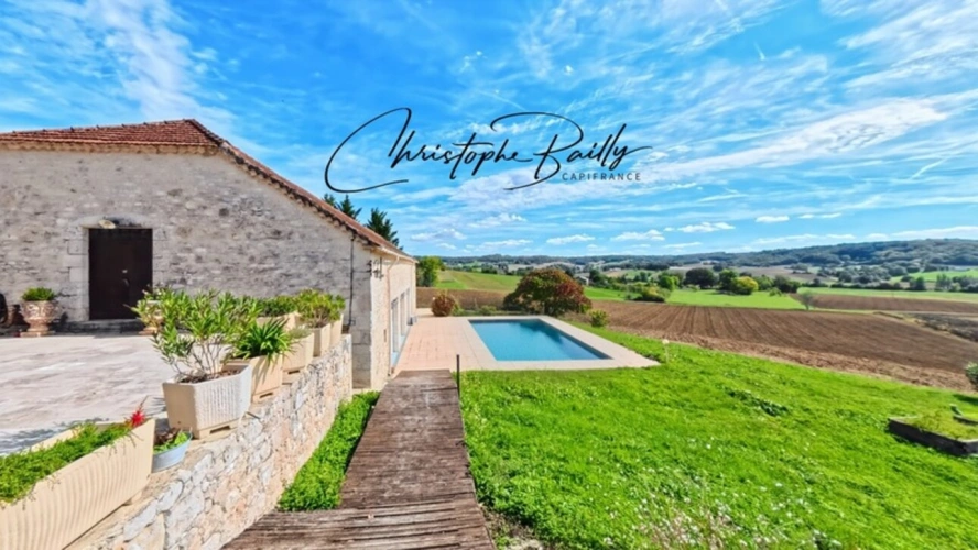 Photos 13 - Tourist - Lauzerte, Tarn-et-Garonne (82) — Renovated stone property near Montauban with swimming pool