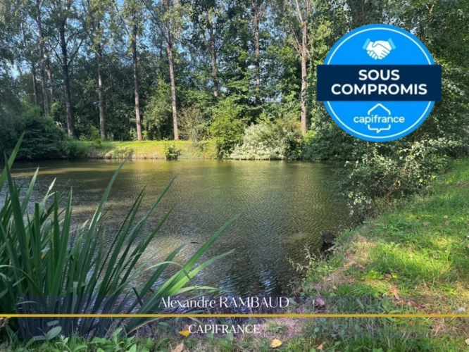 Photos 1 - Foncière - Terrain à vendre de 4 468,00 m² LARCHAMP (53)