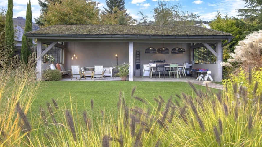 Photos 2 - Prestige - Propriété à vendre 11 pièces 6 chambres à coucher , piscine à BITSCHWILLER LES THANN (68)