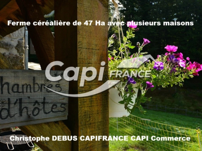 Photos 1 - Foncière - A vendre, propriété agricole proche de THURET (63260)