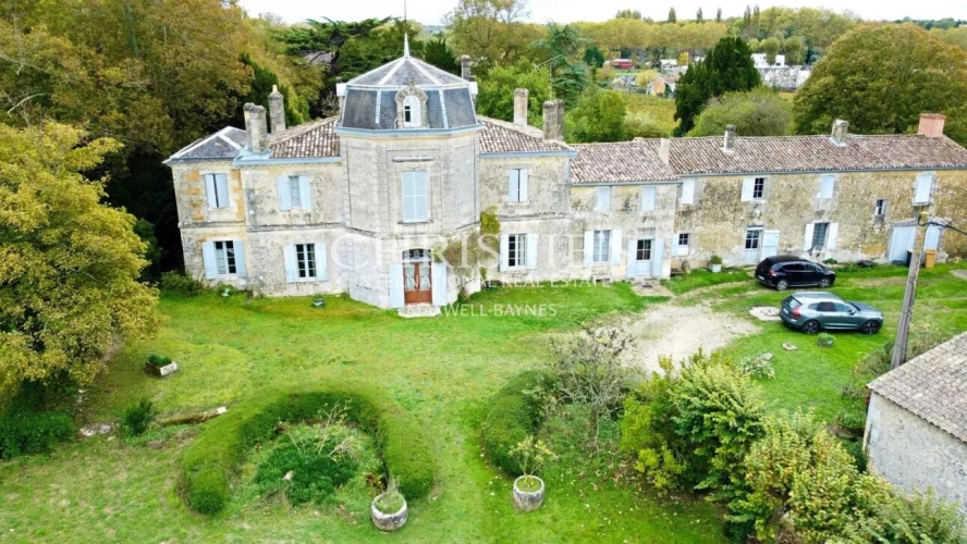 Photos 3 - Prestige - Château du 18eme siècle avec de nombreuses dépendances - Vue sur l'estuaire de la Gironde