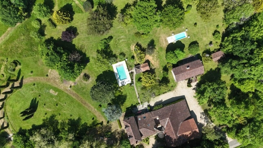 Photos 23 - Prestige - Dpt Gers (32), à vendre NOGARO et EAUZE proche, TRES ELEGANTE PROPRIETE  RURALE  sur 4.5 hectares, MAISON de MAITRE, GITE, deux piscines neuves, parc séculaire, SANS NUISANCE