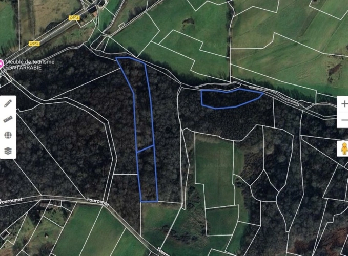 Photos 1 - Forestière - A vendre BOIS 16281 m2  SALIES DE BEARN (64)