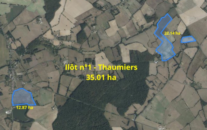 Photos 2 - Foncière - Terres agricoles à vendre dans le Cher   82 ha libres en exc