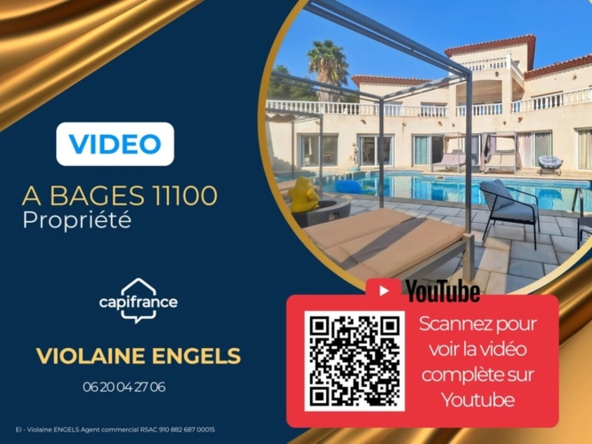 Photos 4 - Prestige - Bages – Vue mer et étang : Villa d’exception de 540 m² avec 7 suites et jardin paysager