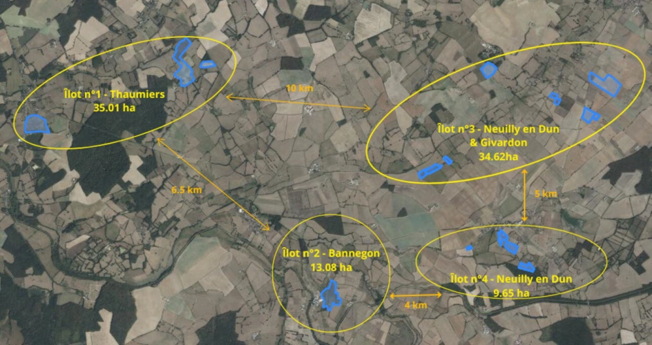 Photos 1 - Agricole - Propriété agricole de 82 hectares avec bâtiments et deux hab