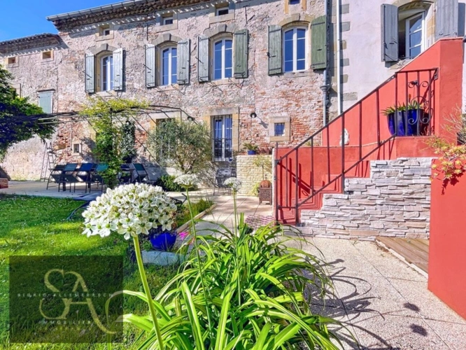 Photos 2 - Prestige - Propriete à vendre 8 pièces VILLASAVARY (11)