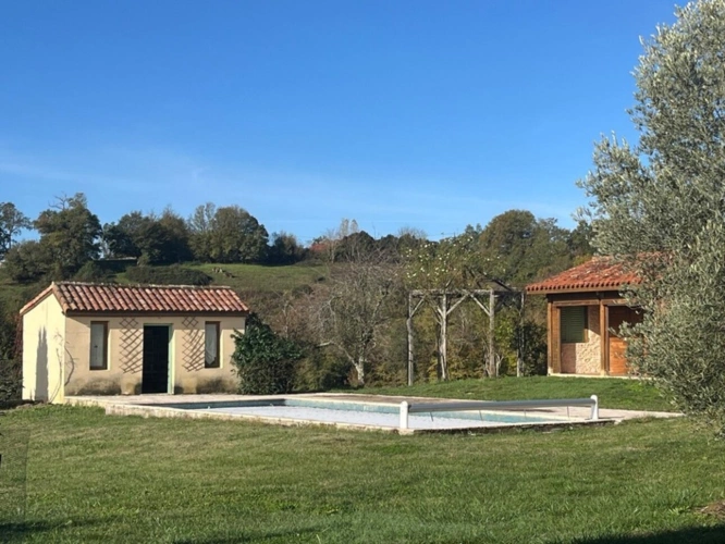 Photos 60 - Prestige - MARCIAC (32) 10 min, VUE EXCEPTIONNELLE, cachée, sans nuisance, TRES BELLE PROPRIETE sans travaux, piscine, ECONOMIQUE, écologique , geothermie, dependances