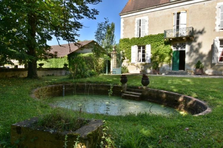Photos 76 - Prestige - Dpt (32) NOGARO proche, ELEGANTE MAISON DE NOTABLES, économique, du XIXs 600M2, parc séculaire, dépendances en U, 11 ha, sans travaux