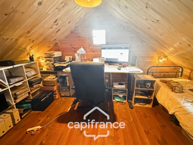 Photos 11 - Foncière - À vendre – Terrain de loisir 4 500 m² avec abris de jardin "chalet" aménagé – Lavernat (72, Sarthe)