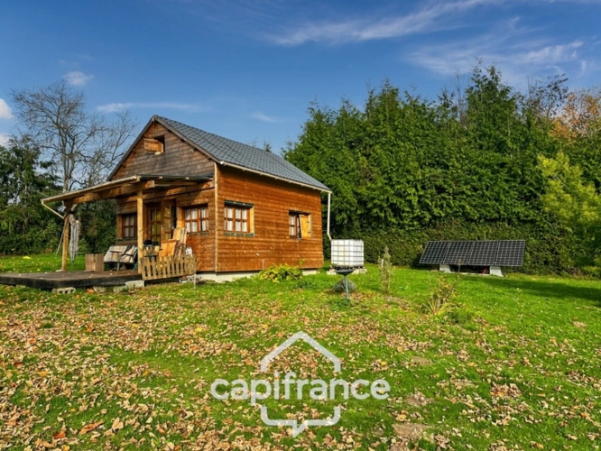 Photos 12 - Foncière - À vendre – Terrain de loisir 4 500 m² avec abris de jardin "chalet" aménagé – Lavernat (72, Sarthe)