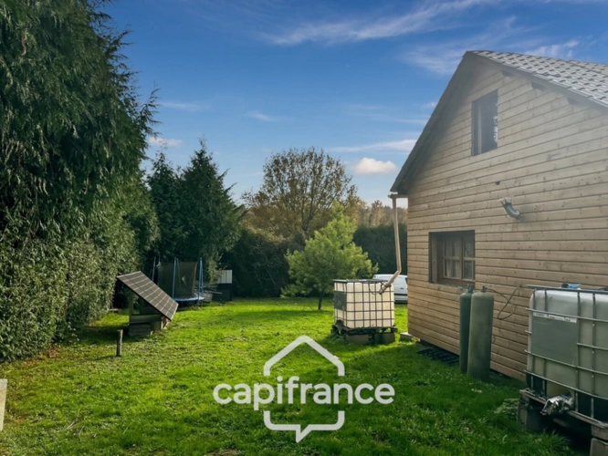 Photos 18 - Foncière - À vendre – Terrain de loisir 4 500 m² avec abris de jardin "chalet" aménagé – Lavernat (72, Sarthe)