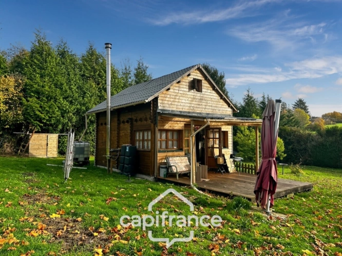 Photos 19 - Foncière - À vendre – Terrain de loisir 4 500 m² avec abris de jardin "chalet" aménagé – Lavernat (72, Sarthe)