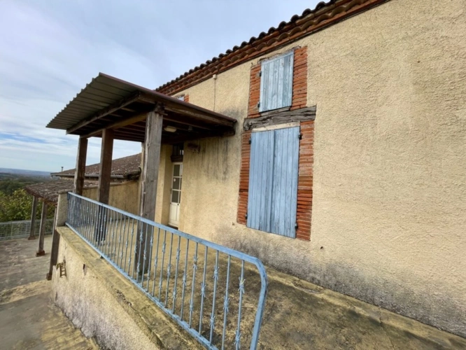 Photos 9 - Prestige - Hameau Authentique T15 à vendre, avec Maison et 6 logements indépendants et une vue panoramique-Saint-Vincent-Lespinasse (82)