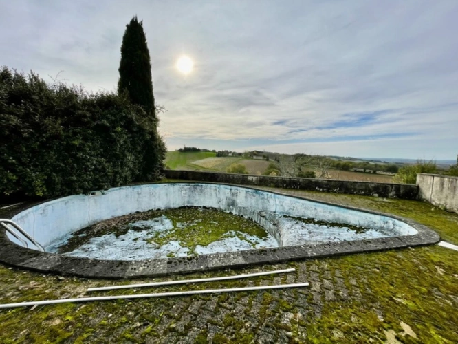 Photos 34 - Prestige - Hameau Authentique T15 à vendre, avec Maison et 6 logements indépendants et une vue panoramique-Saint-Vincent-Lespinasse (82)