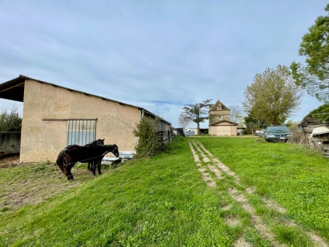 Photos 36 - Prestige - Hameau Authentique T15 à vendre, avec Maison et 6 logements indépendants et une vue panoramique-Saint-Vincent-Lespinasse (82)