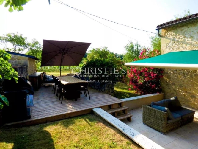 Photos 15 - Prestige - Bordeaux 35 min - Entre-Deux-Mers - Superbe demeure en pierre, - 1,2 ha - piscine