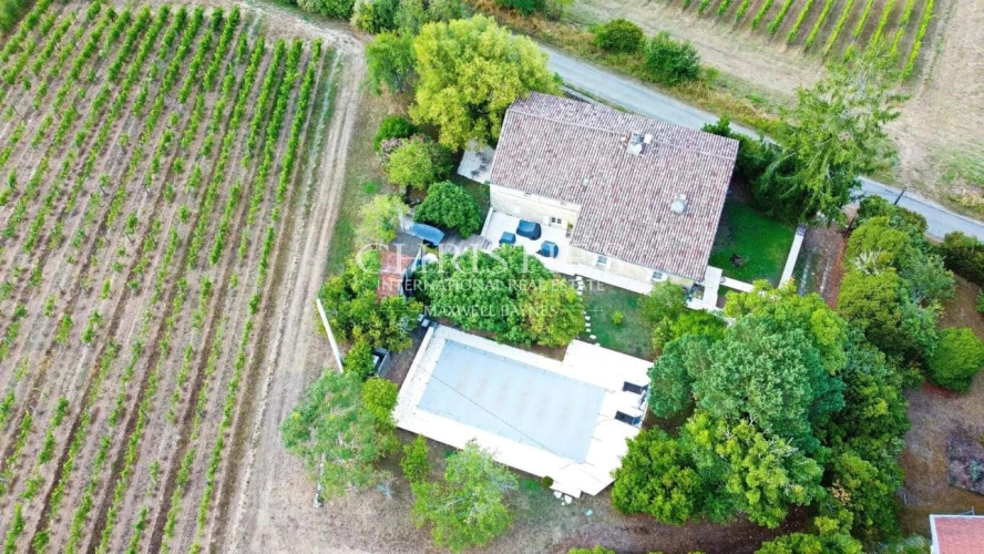 Photos 16 - Prestige - Bordeaux 35 min - Entre-Deux-Mers - Superbe demeure en pierre, - 1,2 ha - piscine