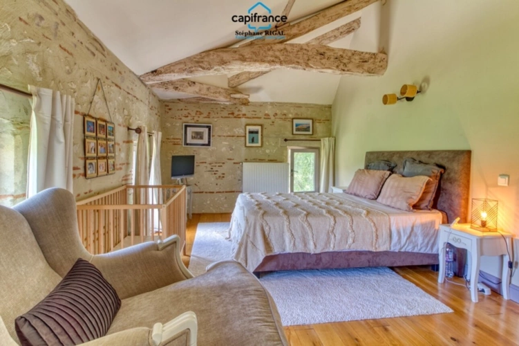 Photos 16 - Prestige - Propriete à vendre 10 pièces FONGRAVE (47) maison de 360m2 sur terrain de 1,43ha