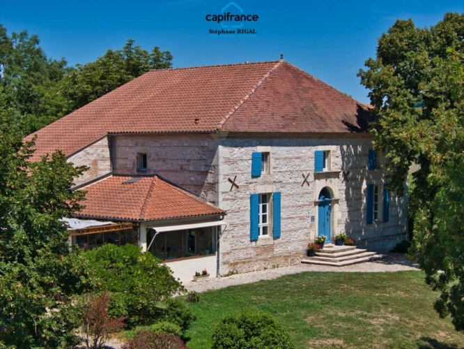 Photos 30 - Prestige - Propriete à vendre 10 pièces FONGRAVE (47) maison de 360m2 sur terrain de 1,43ha