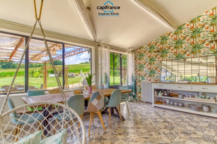 Photos 34 - Prestige - Propriete à vendre 10 pièces FONGRAVE (47) maison de 360m2 sur terrain de 1,43ha