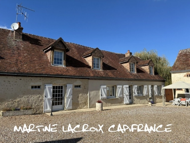 Photos 1 - Équestre - Dpt SARTHE (72), à vendre CORMES - PROPRIÉTÉ  P8 de 226 m² - Terrain de 2,50 Ha