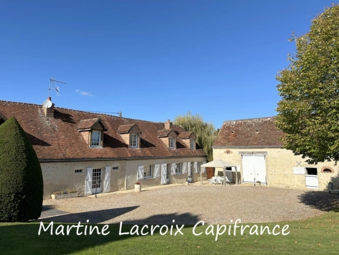 Photos 14 - Équestre - Dpt SARTHE (72), à vendre CORMES - PROPRIÉTÉ  P8 de 226 m² - Terrain de 2,50 Ha