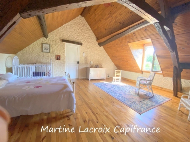 Photos 18 - Équestre - Dpt SARTHE (72), à vendre CORMES - PROPRIÉTÉ  P8 de 226 m² - Terrain de 2,50 Ha