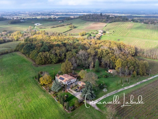 Photos 3 - Prestige - Domaine en pierre avec dépendances et 5 hectares de nature – Monbazillac (24240)