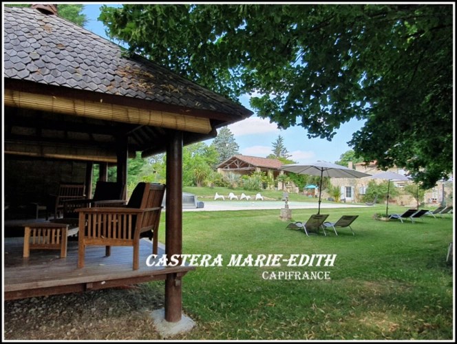 Photos 7 - Équestre - Dpt Gers (32), Proche AUCH - ELEGANTE PROPRIETE GASCONNE sans travaux piscine -4,5HA,- gîtes- chambres d'hôtes - évènementiels