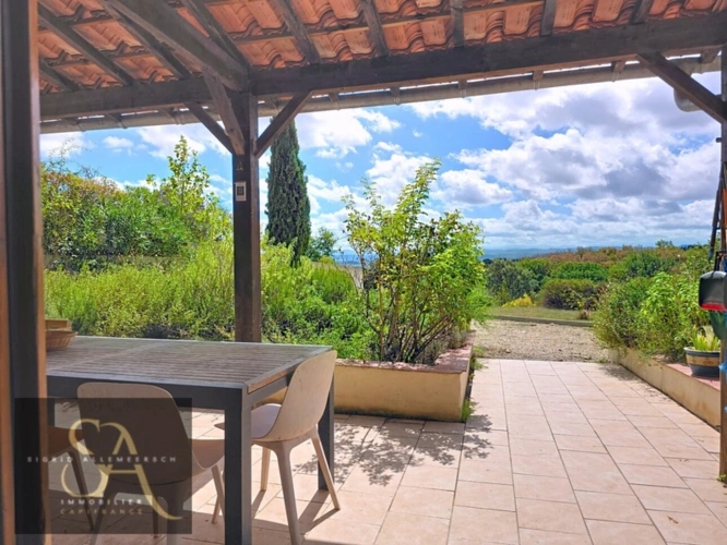 Photos 6 - Équestre - Domaine à vendre (Aude) – vue sur les Pyrénées – autonomie rare