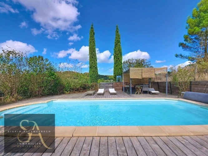 Photos 19 - Équestre - Domaine à vendre (Aude) – vue sur les Pyrénées – autonomie rare