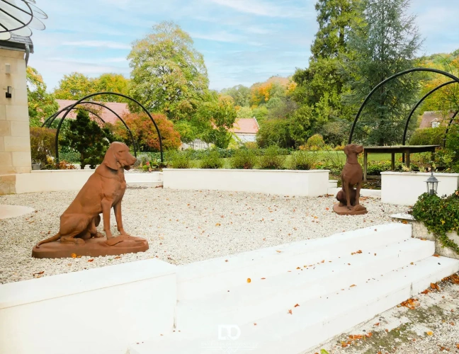 Photos 10 - Prestige - LA SINGULIÈRE – Propriété de caractère avec parc clos, piscine et dépendances - Compiègne Oise