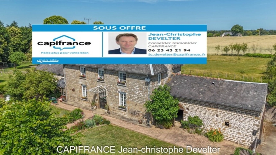 Photos 1 - Prestigious - 4 bedroom character stone house on 6 acre land