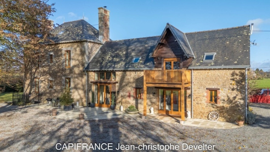 Photos 1 - Rurale - Dpt Mayenne (53), à vendre proche de GORRON propriete 5 chambres sur 4,6 hectares