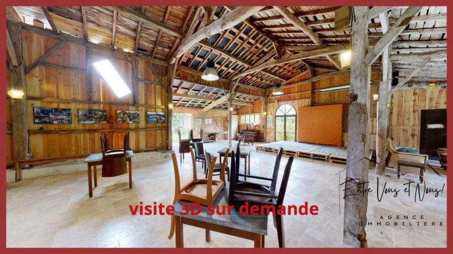 Photos 1 - Touristique - Havre Écologique de 4,5 ha - Logements multiples et espace é