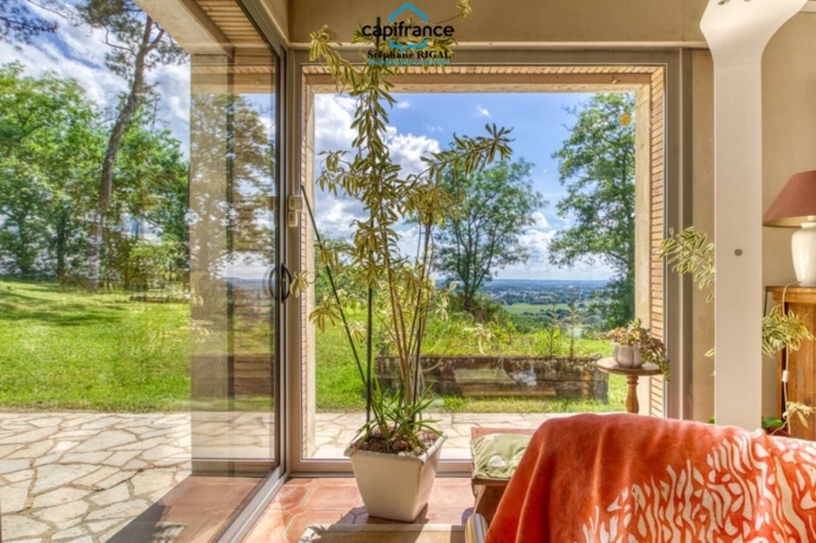 Photos 6 - Prestigious - Dpt Lot et Garonne (47), for sale FUMEL stone property P7 on a plot of 4ha of land