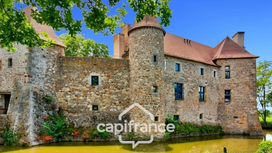 Photos 1 - Prestige - Château à vendre au coeur du bocage bourbonnais sur un parc de 1,5 Ha