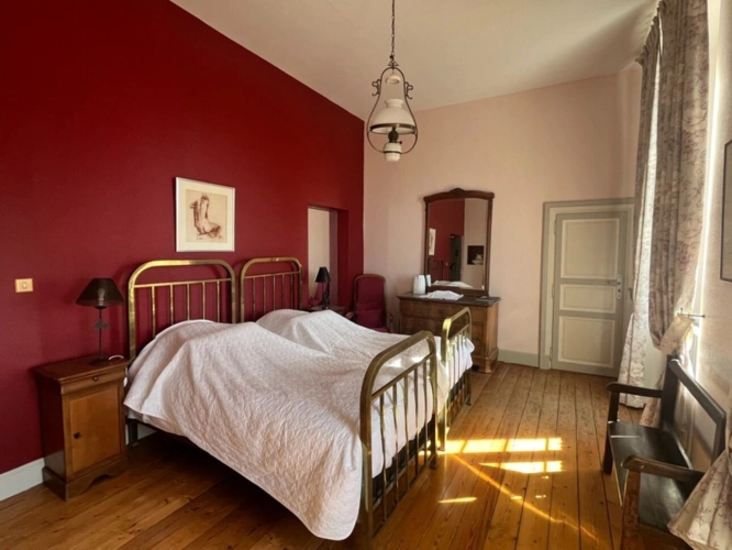 Photos 35 - Prestigious - Elegant 19th century CHATEAU on 70 ha, PANORAMIC VIEW OF THE PYRENEES, at the end of a driveway, Tou