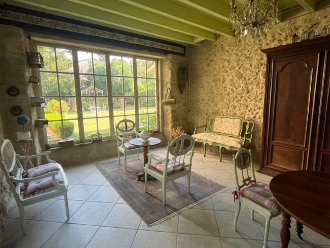 Photos 13 - Prestige - Marciac (32) ELEGANTE MAISON DE MAITRE, sans travaux, avec maison d'artistes ou gîte, parc séculaire clos de murs