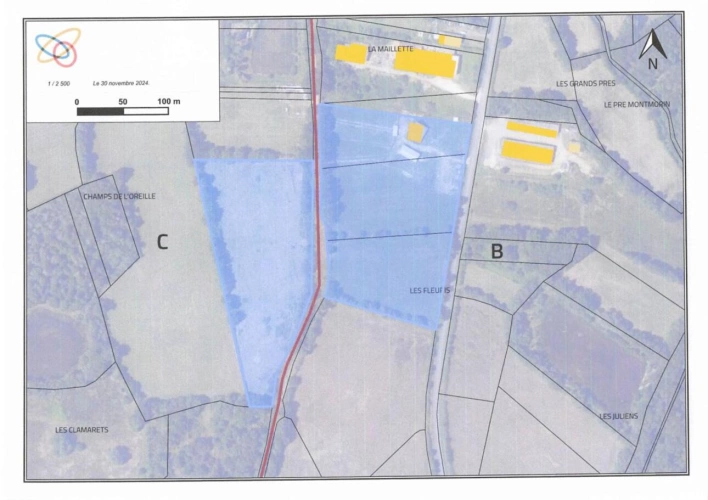 Photos 2 - Équestre - Petite propriété   5,48 ha avec 2 hangars en Brenne
