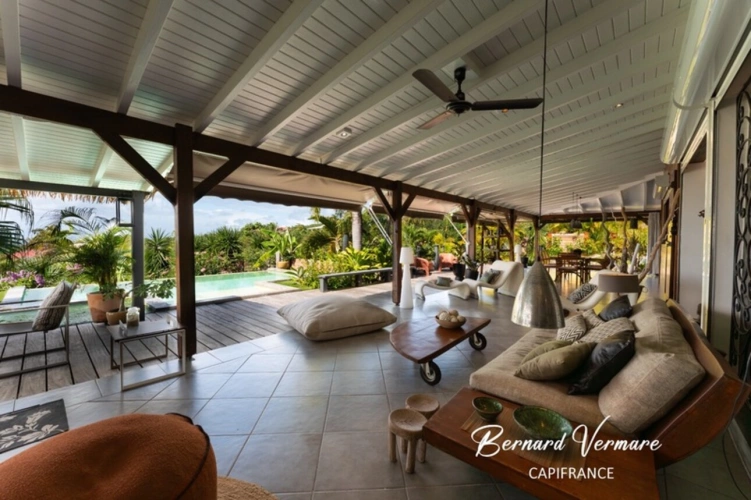 Photos 4 - Prestige - Marie-Galante - Antilles - Propriété d'exception - 8 pièces - 3 suites - 196m² - Vue mer