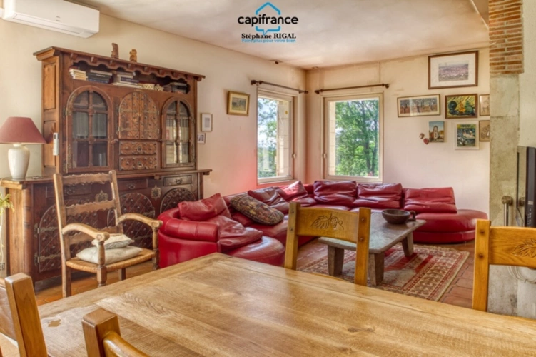 Photos 21 - Prestige - Dpt Lot et Garonne (47), à vendre FUMEL propriété en pierre P7 sur un terrain de 4ha de terrain