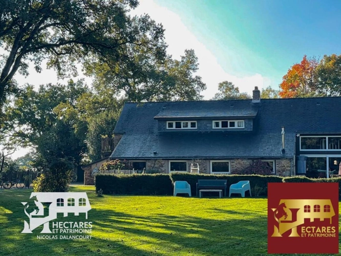 Photos 2 - Touristique - Maison Nort Sur Erdre 2 habitations, 1,7 hectares 12 pièce(s) 350 m2