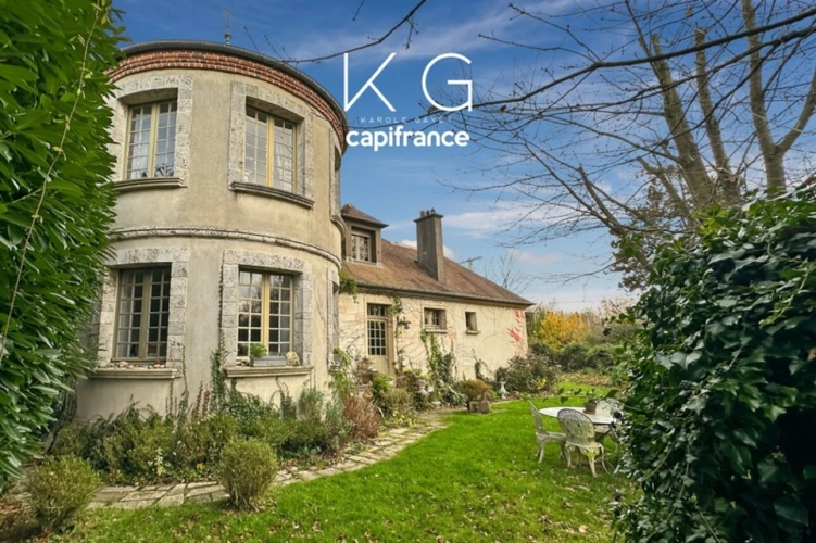 Photos 1 - Rurale - Maison de famille 230m2 à vendre sur terrain de 3 700 m², grandes dépendances, Gonneville-sur-Honfleur à 10 min d’Honfleur et 20 min de Deauville