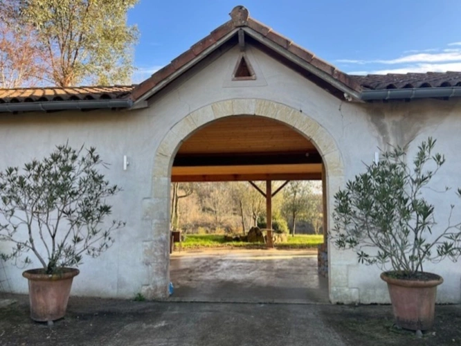 Photos 7 - Équestre - MARCIAC(32) proche, BELLE PROPRIETE GASCONNE 3ha, maison de maitre, 4 gîtes, piscine, boxes à chevaux