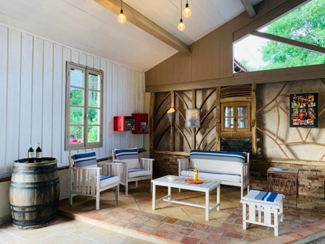 Photos 52 - Équestre - MARCIAC(32) proche, BELLE PROPRIETE GASCONNE 3ha, maison de maitre, 4 gîtes, piscine, boxes à chevaux