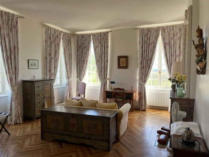 Photos 37 - Prestige - Elégant CHATEAU XIXs sur 70 ha, VUE PANORAMIQUE PYRÉNÉES, au bout d 'une allée,  Toulouse-Blagnac 1h30