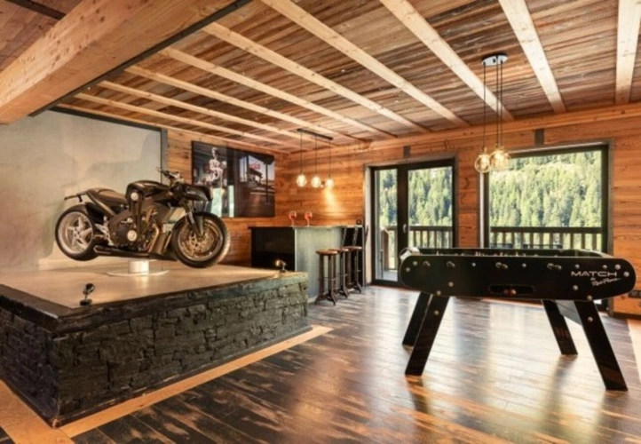 Photos 3 - Prestige - ENSEMBLE ALPIN ULTRA-PREMIUM de 3 500 m² à TIGNES (73) 5 Chalets, accès ski au pied, vue, piscine